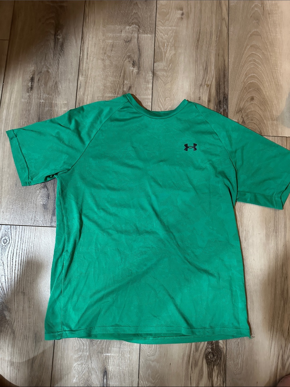 Under Armour Green Short-Sleeve Performance Tee - Men's